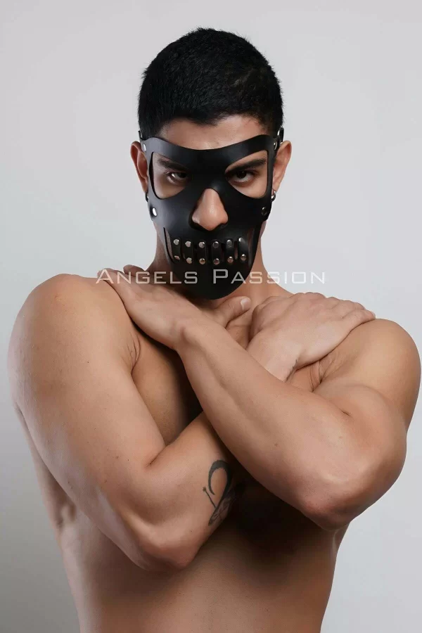Deri Maske, Parti Maskesi, Erkek  Maske, Seksi Maske - Brfm125