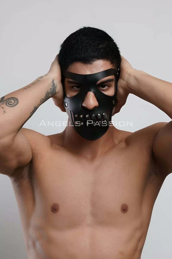 Deri Maske, Parti Maskesi, Erkek  Maske, Seksi Maske - Brfm125