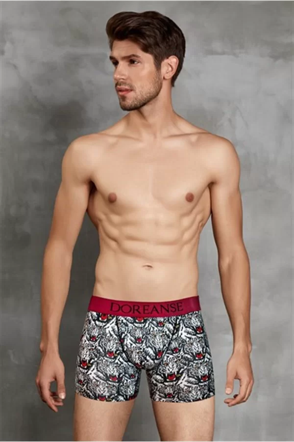 Doreanse Erkek  Modal Baskılı Boxer 1812