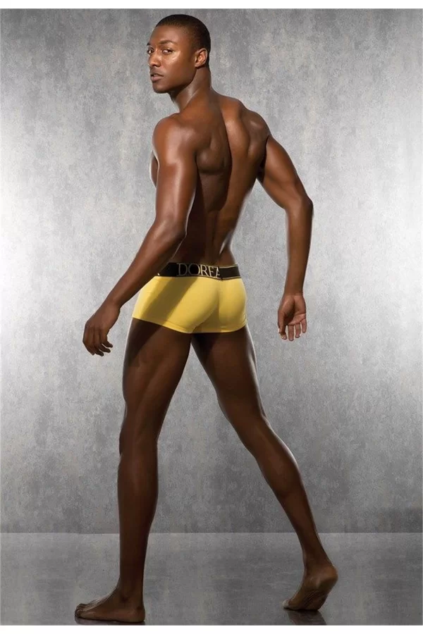 Doreanse Sarı Boxer Erkek  Yazılı 1725