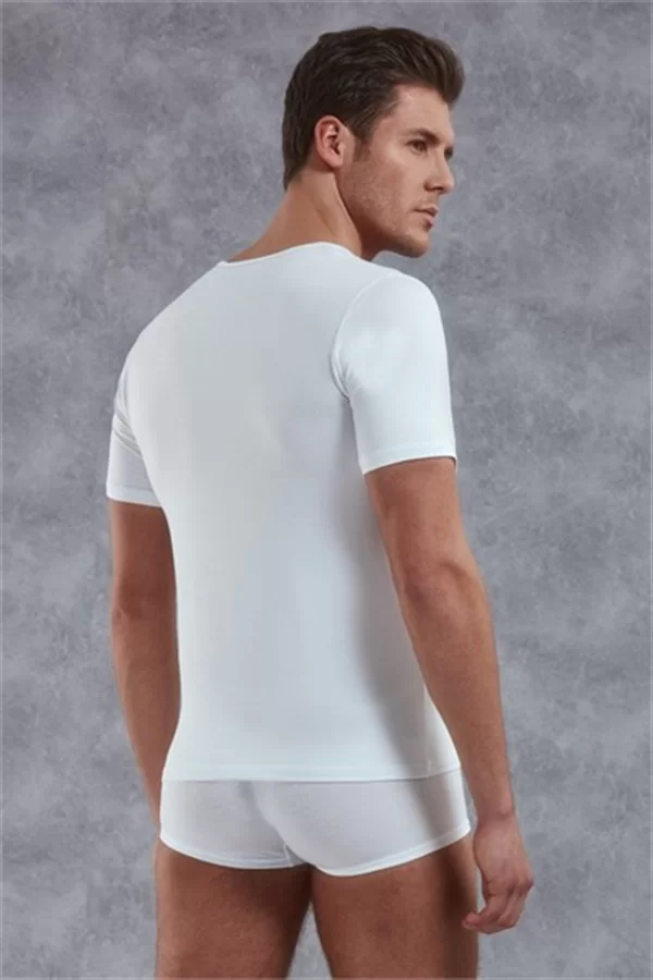Doreanse  Yırtık Yaka Erkek  T-shirt 2820