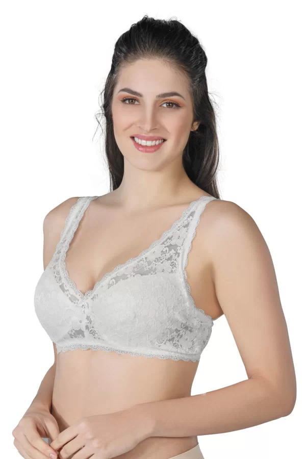 Ekru Mı Emay 188 B Pedli Dantelli Telli Toparlayıcı Sütyen