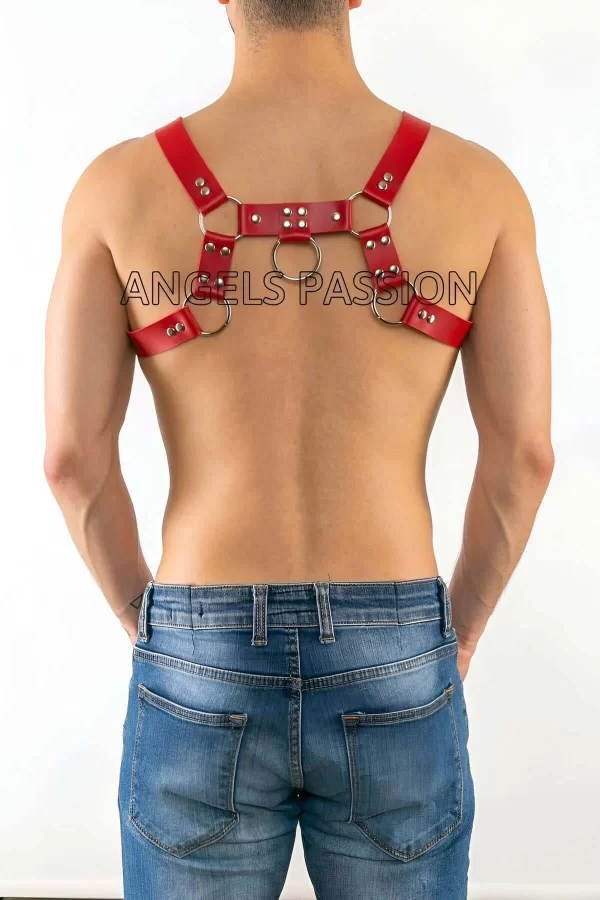 Erkek  Deri Harness, Erkek  Body Harness, Gay İç Giyim - Brfm23