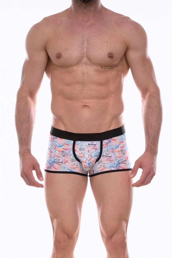Erkek  Desenli Boxer