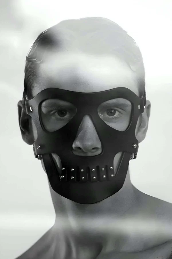 Erkek  Maske, Deri Maske, Parti Maskesi, Seksi Maske - Brfm125
