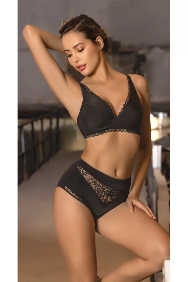 Giorgia  Wire Bra, Siyah Konforlu Ve Şık Sütyen