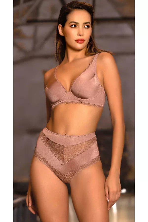 Giorgia  Wire Bra, Vizon Konforlu Ve Şık Sütyen