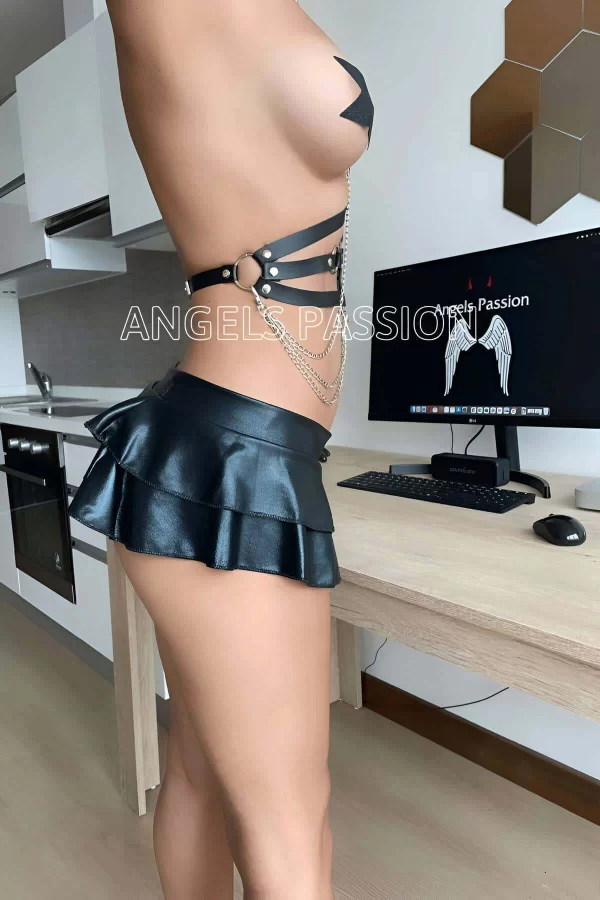 Göbeği Saran Fantazi Korse Harness - Brf10