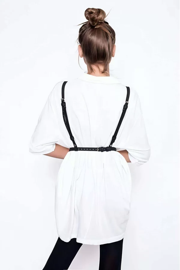 Göğüs Üstü Çapraz Detaylı Şık Harness - Brf156