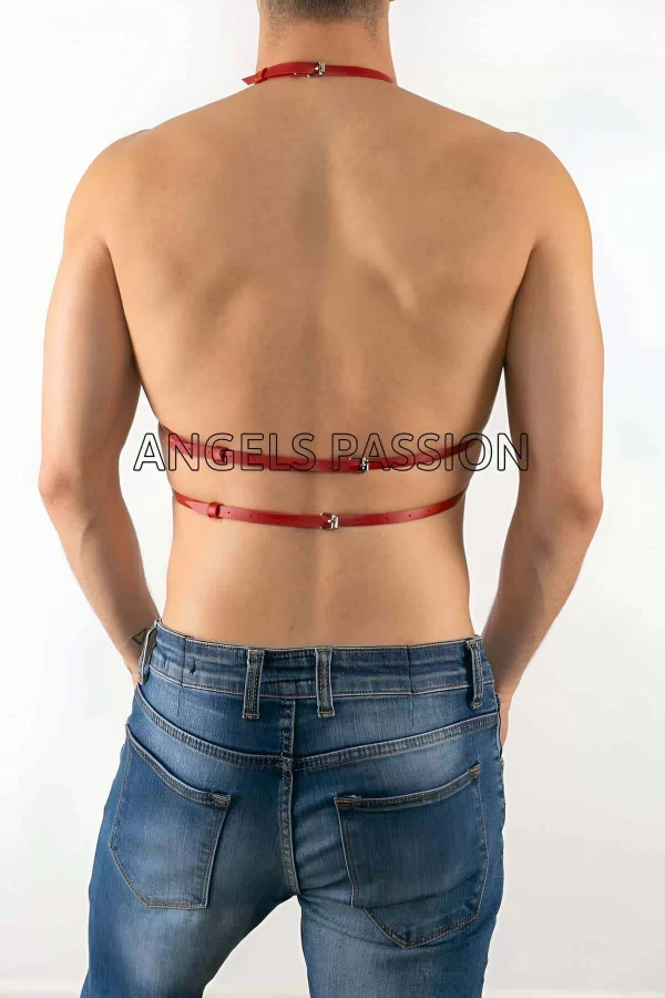 Göğüs Üzeri Erkek  Harness, Deri Erkek  Harness, Gay Harness Modelleri - Brfm1