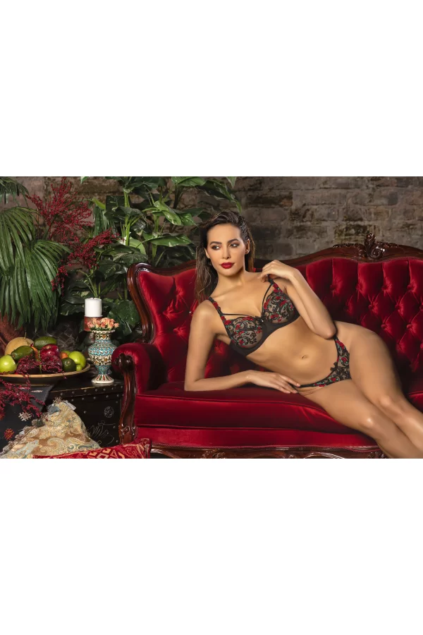 Grace Wıre Lace Bra, Siyah Dantelli Konforlu Ve Şık Sütyen