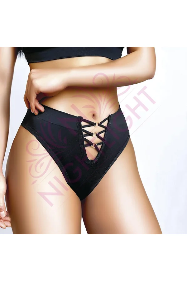 Halka Detaylı Fantazi Seksi Külot