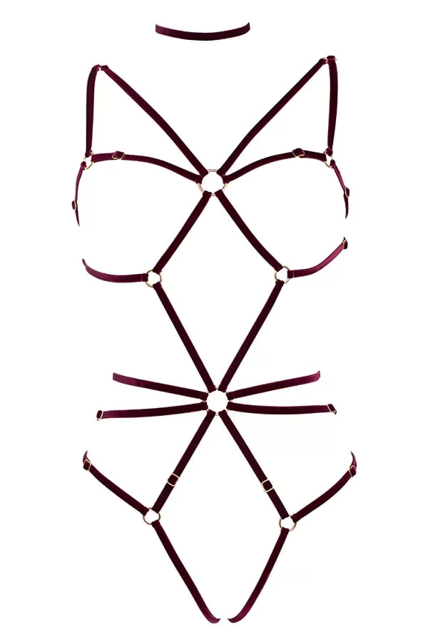 İç Çamaşır Modelleri Seksi Harness - Brf338