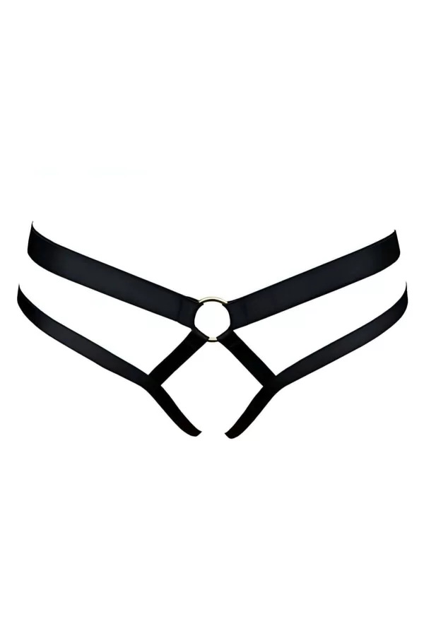 Özel Bölgesi Açık Seksi Harness String - Brf354