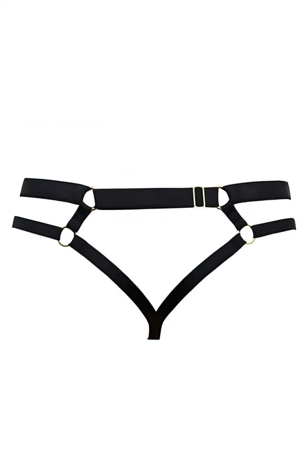Özel Bölgesi Açık Seksi Harness String - Brf354