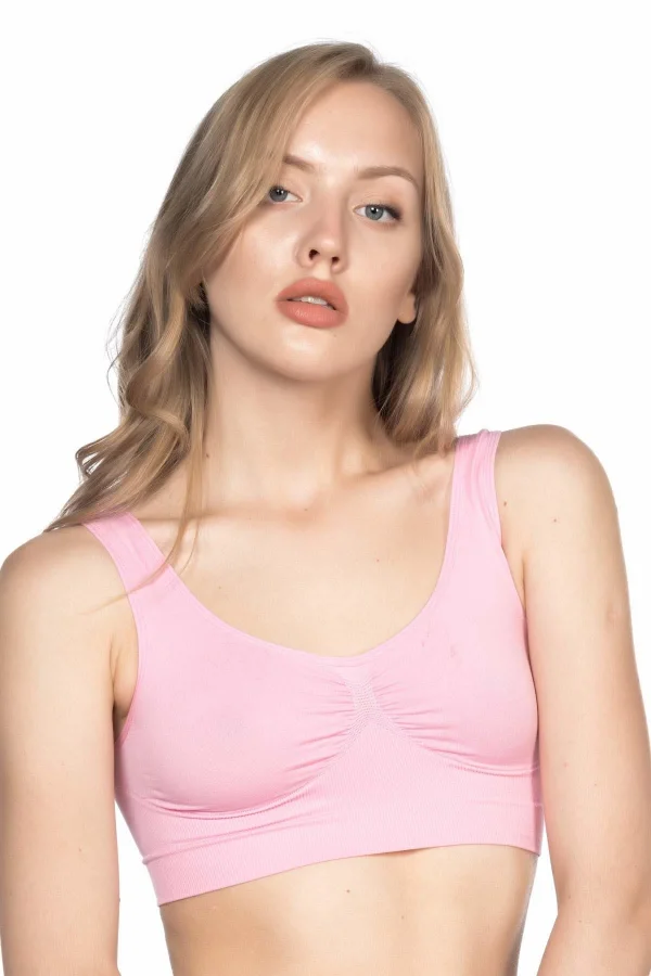 Pembe Mı Emay 4005 Soft Kalın Askı Büstiyer