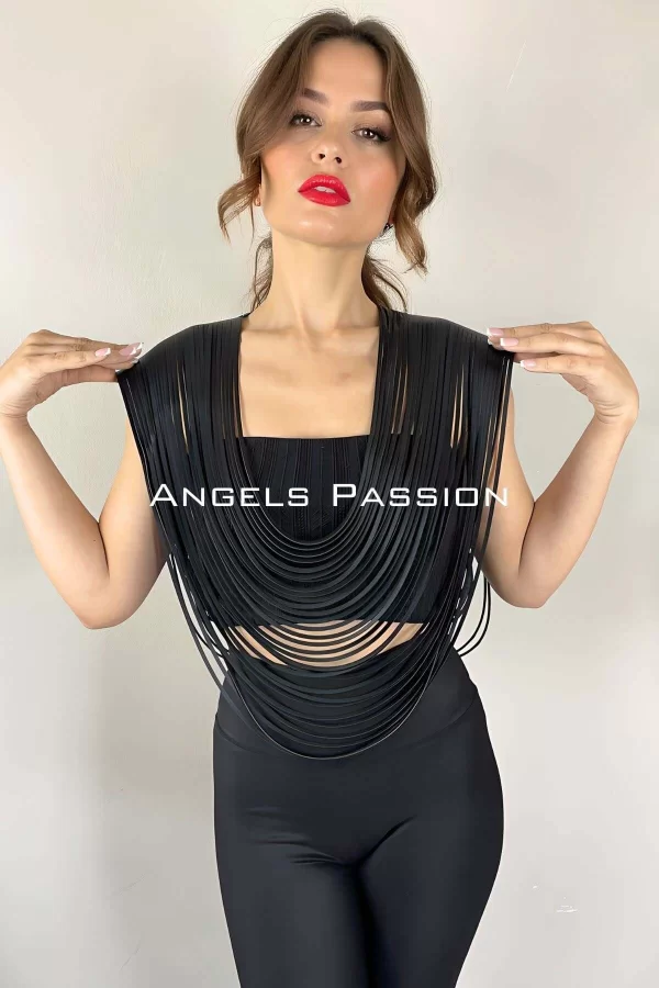 Püsküllü Şık Omuz Harness - Brf1394