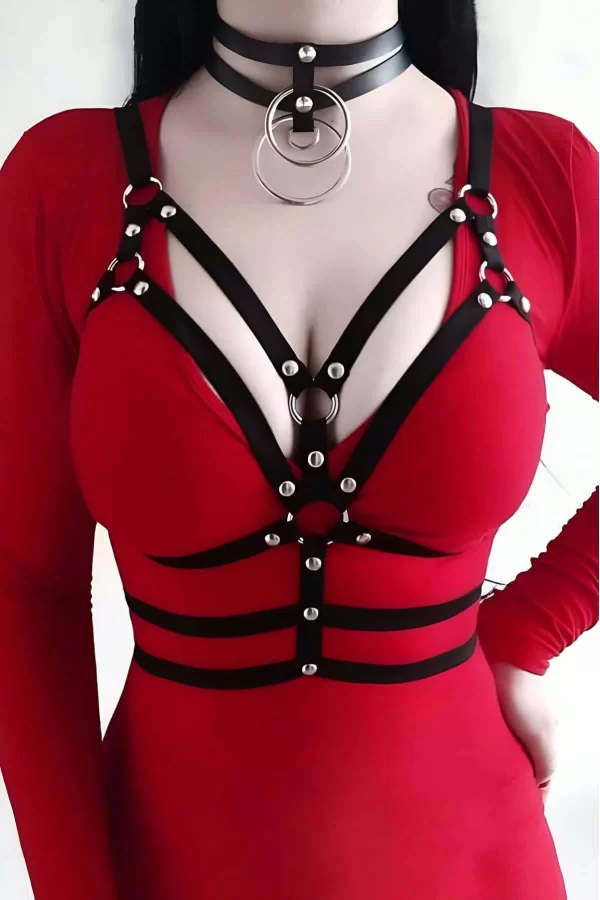 Seksi Elbise İç Giyim Harness - Brf296