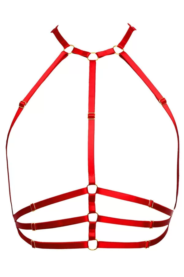 Seksi Göğüs Üzeri Harness - Brf510
