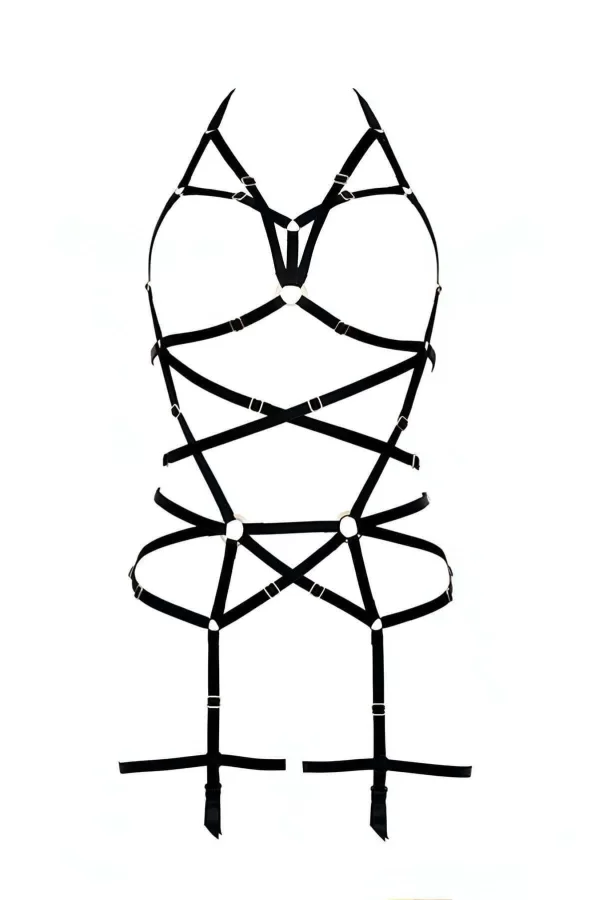 Şık Ve Seksi Harness  Jartiyer - Brf348
