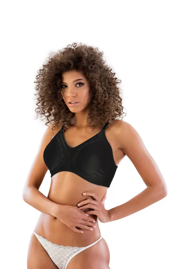 Siyah Mı Emay 112 B Cotton Toparlayıcı Sütyen