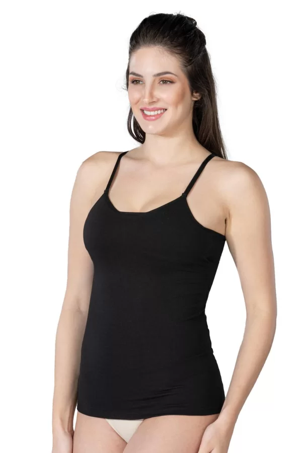 Siyah Mı Emay 1412 Modal Cotton Kaplı Atlet