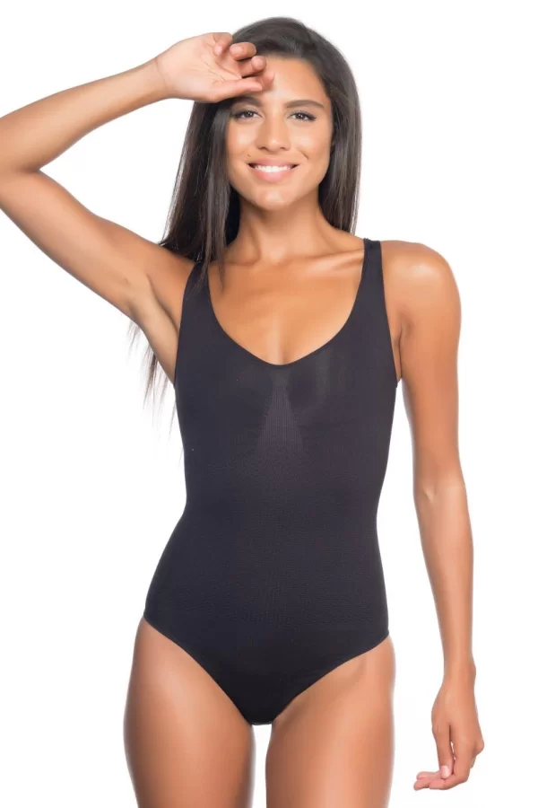 Siyah Mı Emay 2018 Kalın Askılı Body Korse