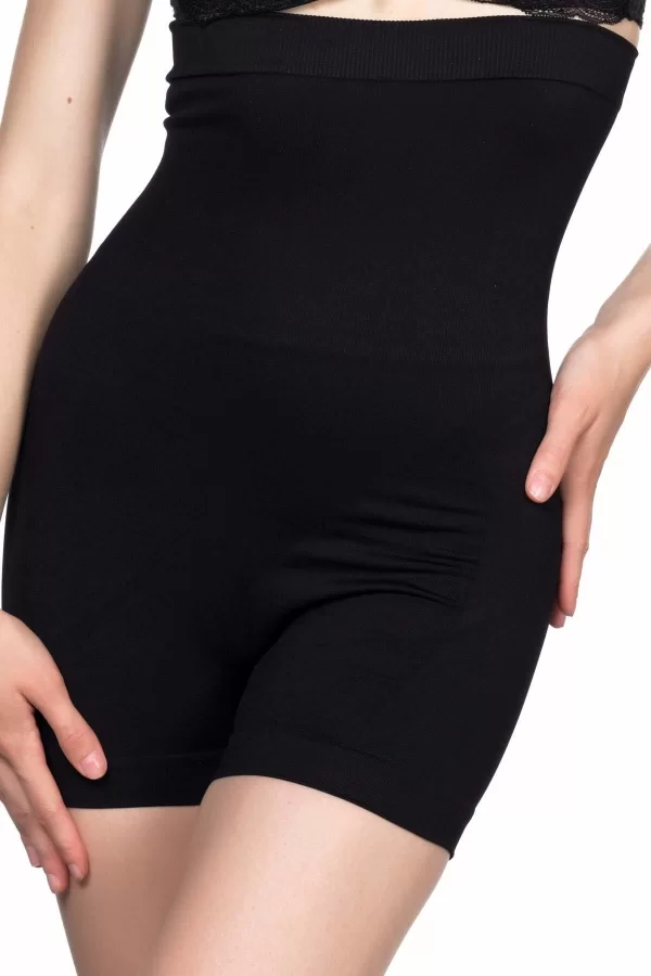 Siyah Mı Emay 2047 Yüksek Bel Boxer Korse