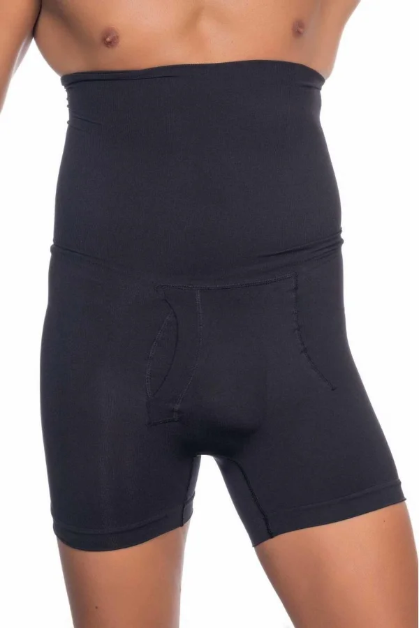Siyah Mı Emay E1005 Erkek Yüksek Bel Double Boxer Korse