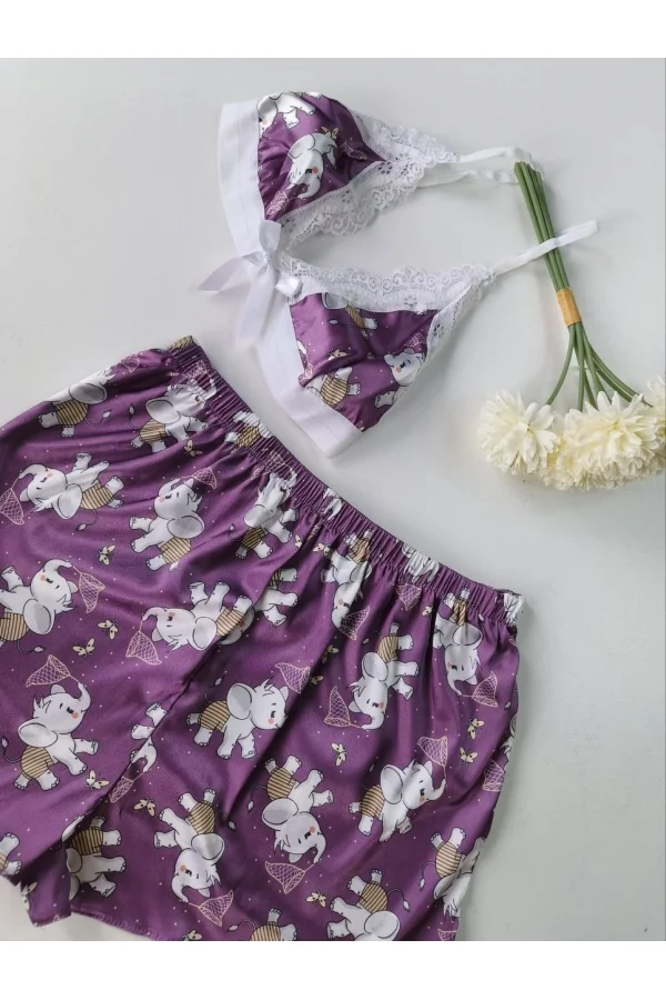 Şortlu Sexy Takım