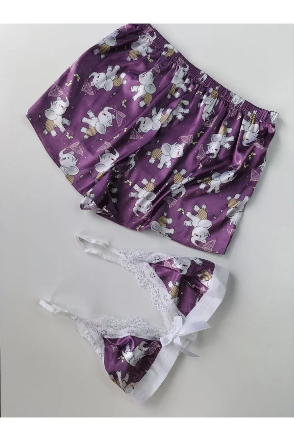 Şortlu Sexy Takım