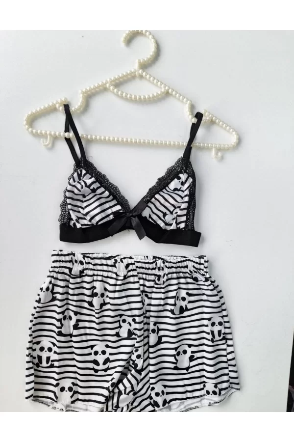 Şortlu Sexy Takım Pijama Takımı