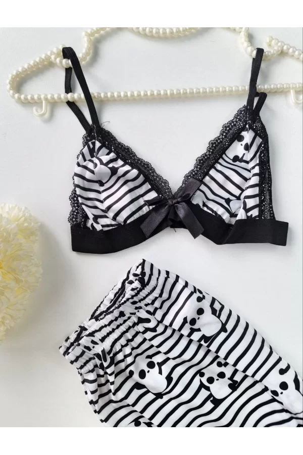 Şortlu Sexy Takım Pijama Takımı