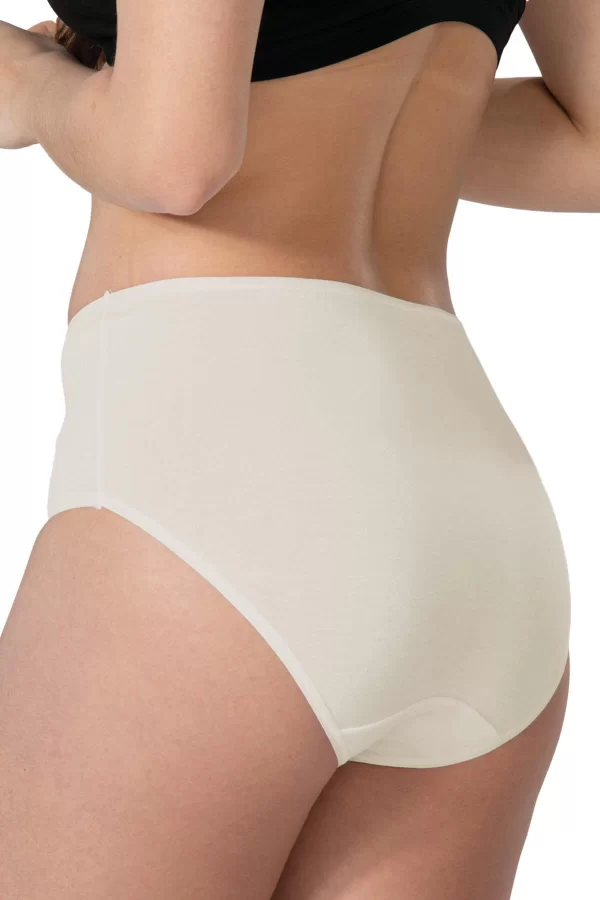 Ten Mı Emay 1445 Modal Cotton Yüksekbel Dantelli Külot