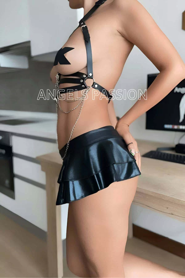 Yeni İç Giyim Deri Fantazi Modeller, Seksi Deri İç Giyim - Brf9