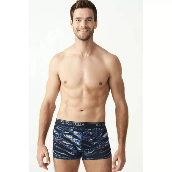 Baskılı Kısa Paça 3lü Boxer 80332