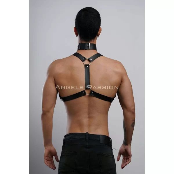 Erkek Choker Ve Göğüs Harness, Erkek Parti Giyim - Brfm35