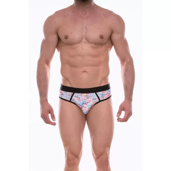 Erkek Desenli Jockstrap Çamaşır