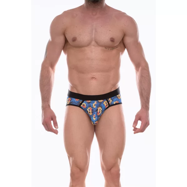 Erkek Desenli Jockstrap Çamaşır