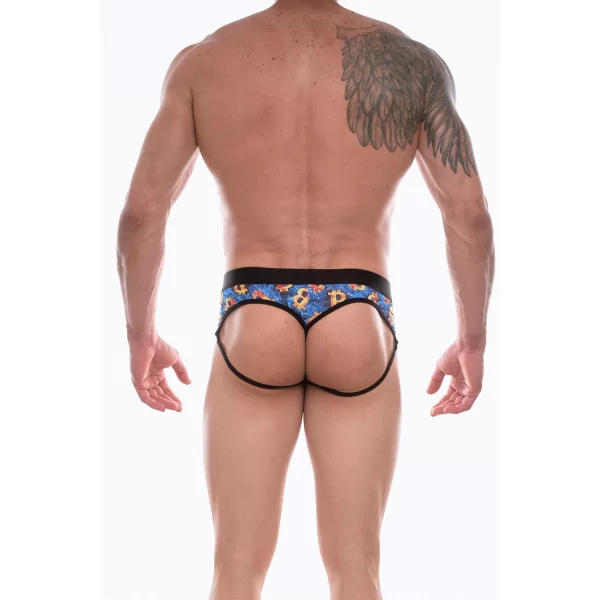 Erkek Desenli Jockstrap Çamaşır