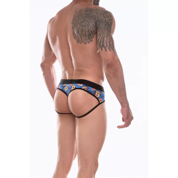 Erkek Desenli Jockstrap Çamaşır