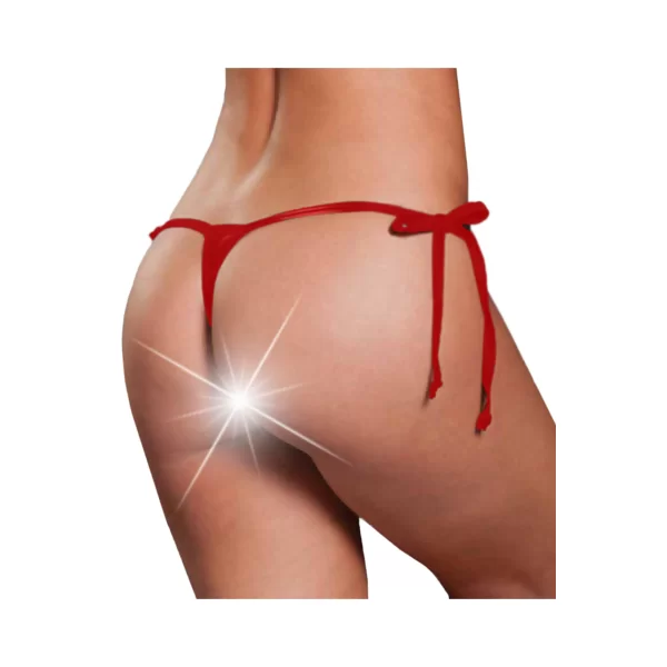 İpli Büyük Beden G-string