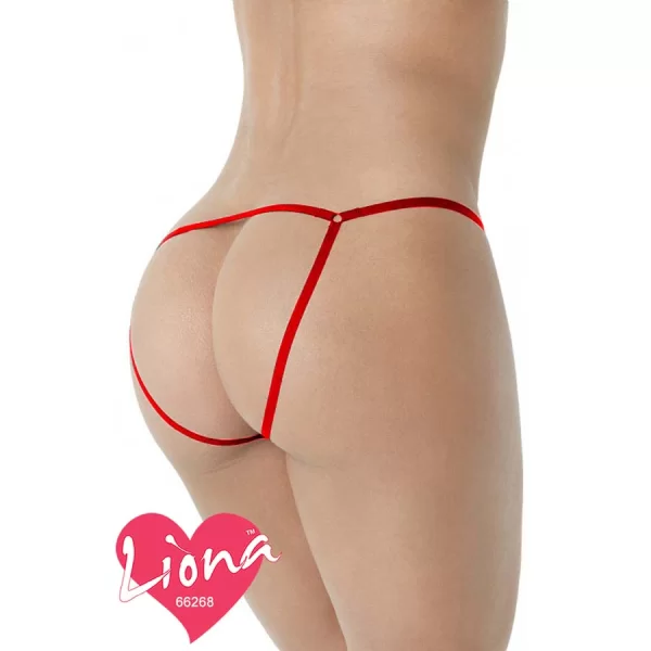 Taşlı Büyük Beden G-string