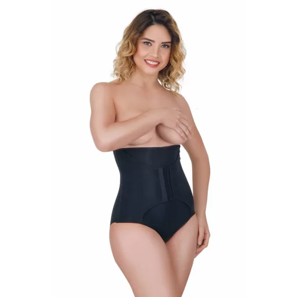 Yelek Agraflı Lazer Kesim Slip Korse 2932