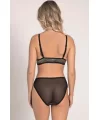 Balensiz Desteksiz Dolgusuz Dantelli Bralet Sütyen Ve Slip Takım 4209