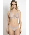 Balensiz Desteksiz Dolgusuz Dantelli Bralet Sütyen Ve Slip Takım 4210