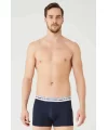 Bel Lastiği Baskılı Kısa Paça 3lü Boxer 80431