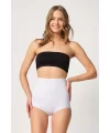 Beyaz Emay 2842 Lazer Dantelli Slip Korse