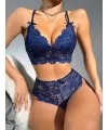 Dantelli Cuplı Balensiz Bralet Külot Takım