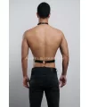 Deri Boyundan Askılı Erkek Harness, Clubwear, Leather Partywear - Brfm124